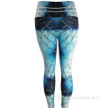 Stampa ad alta stampa spandex Custom Yoga Pants leggings